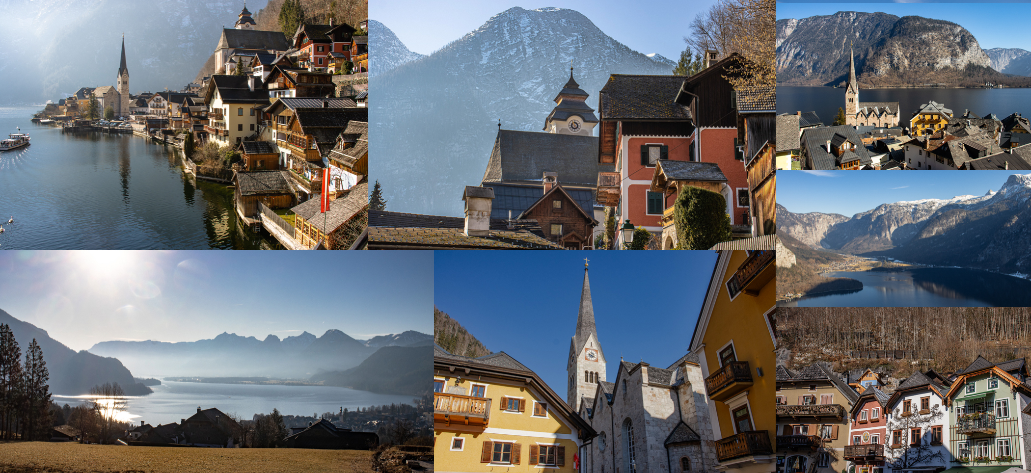 🇦🇹 Salzkammergut (A): Hallstätter See & Wolfgangsee (Februar 2025)