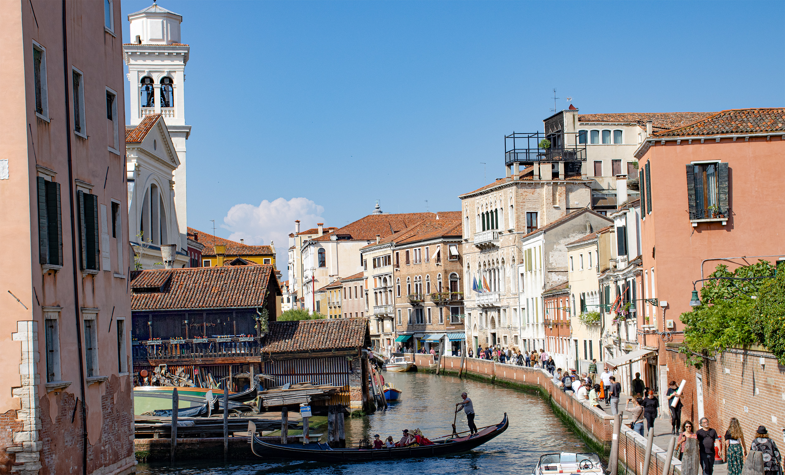 Venedig (Venezia): Schlendern durch Dorsoduro (24.05.24)