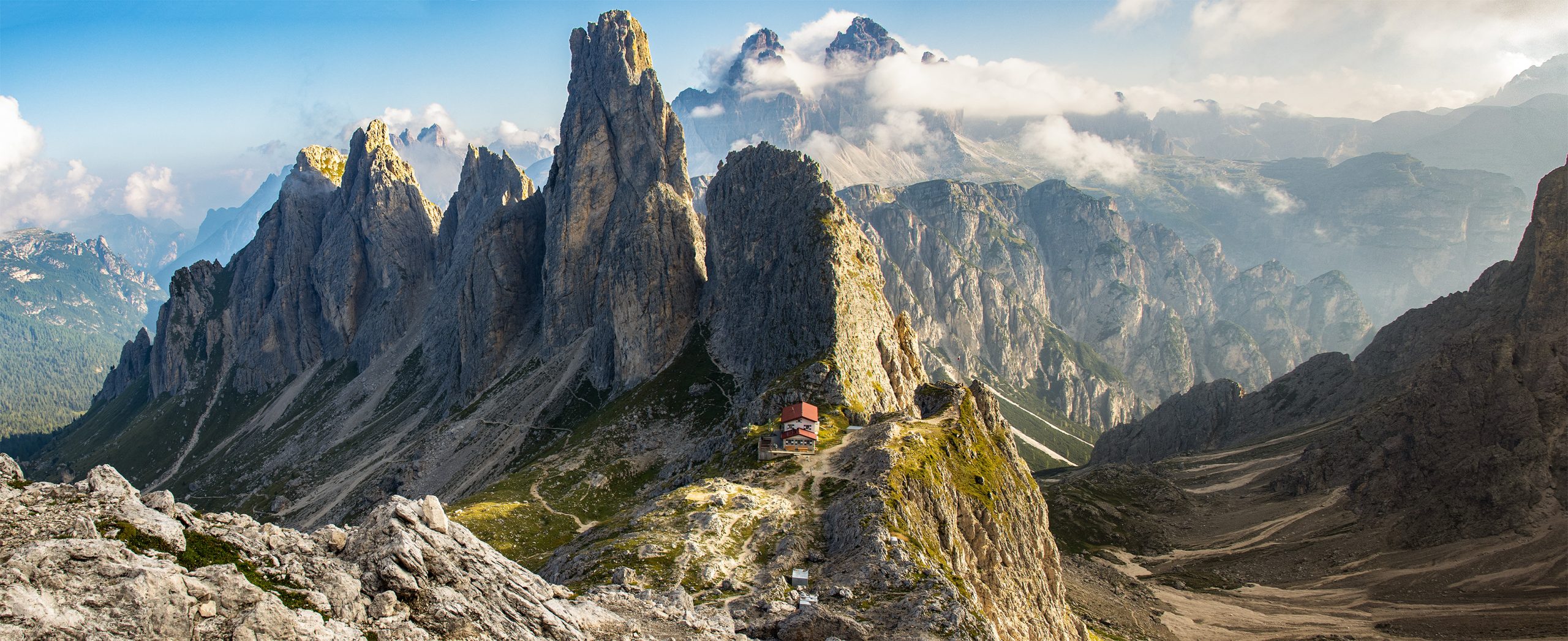 Dolomiten: Cadini-Gruppe & Fonda-Savio-Hütte (23.08.24/24.08.24)