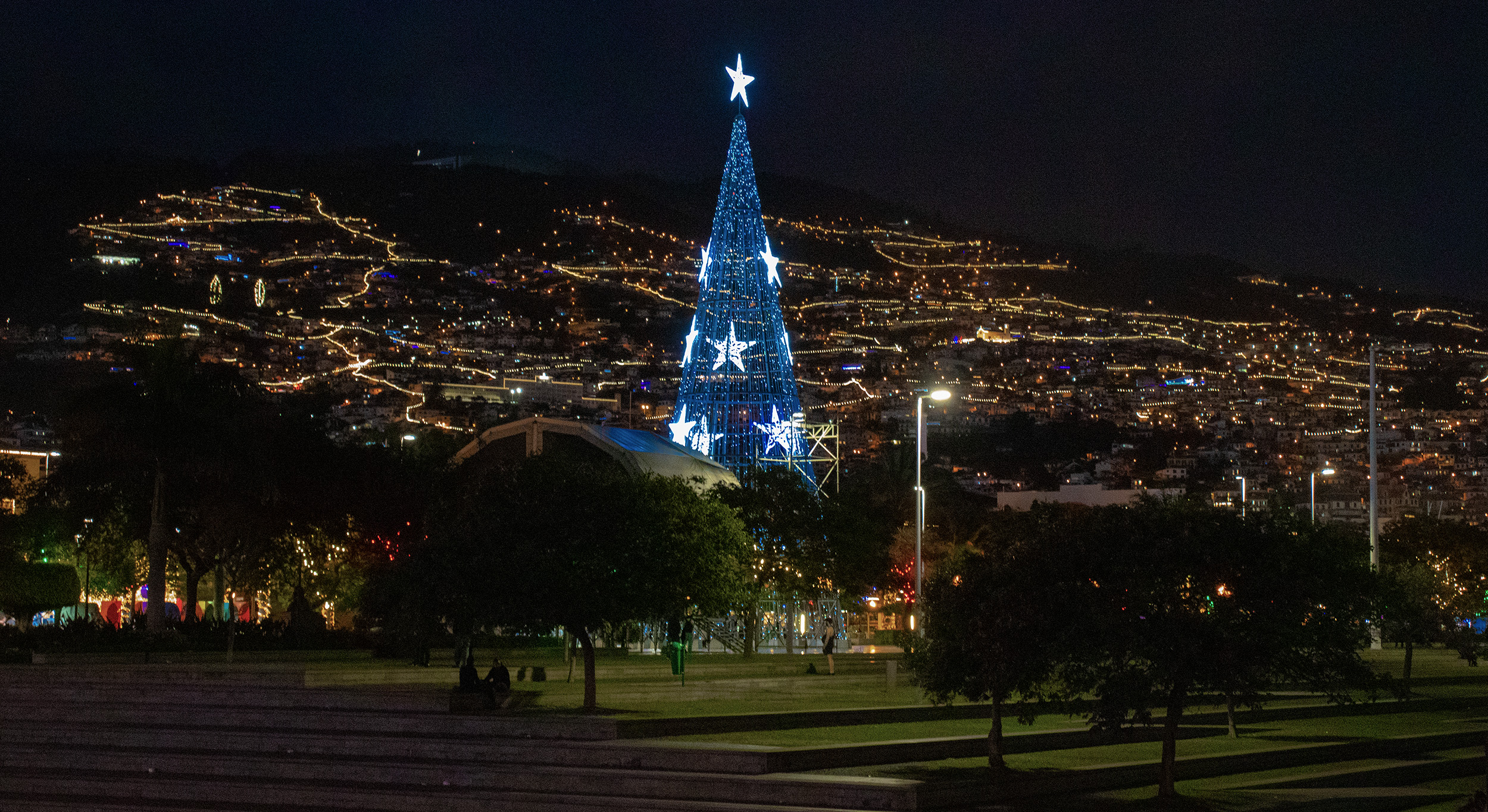 Madeira: Weihnachts- und Neujahrszeit in Funchal (04.01.23)