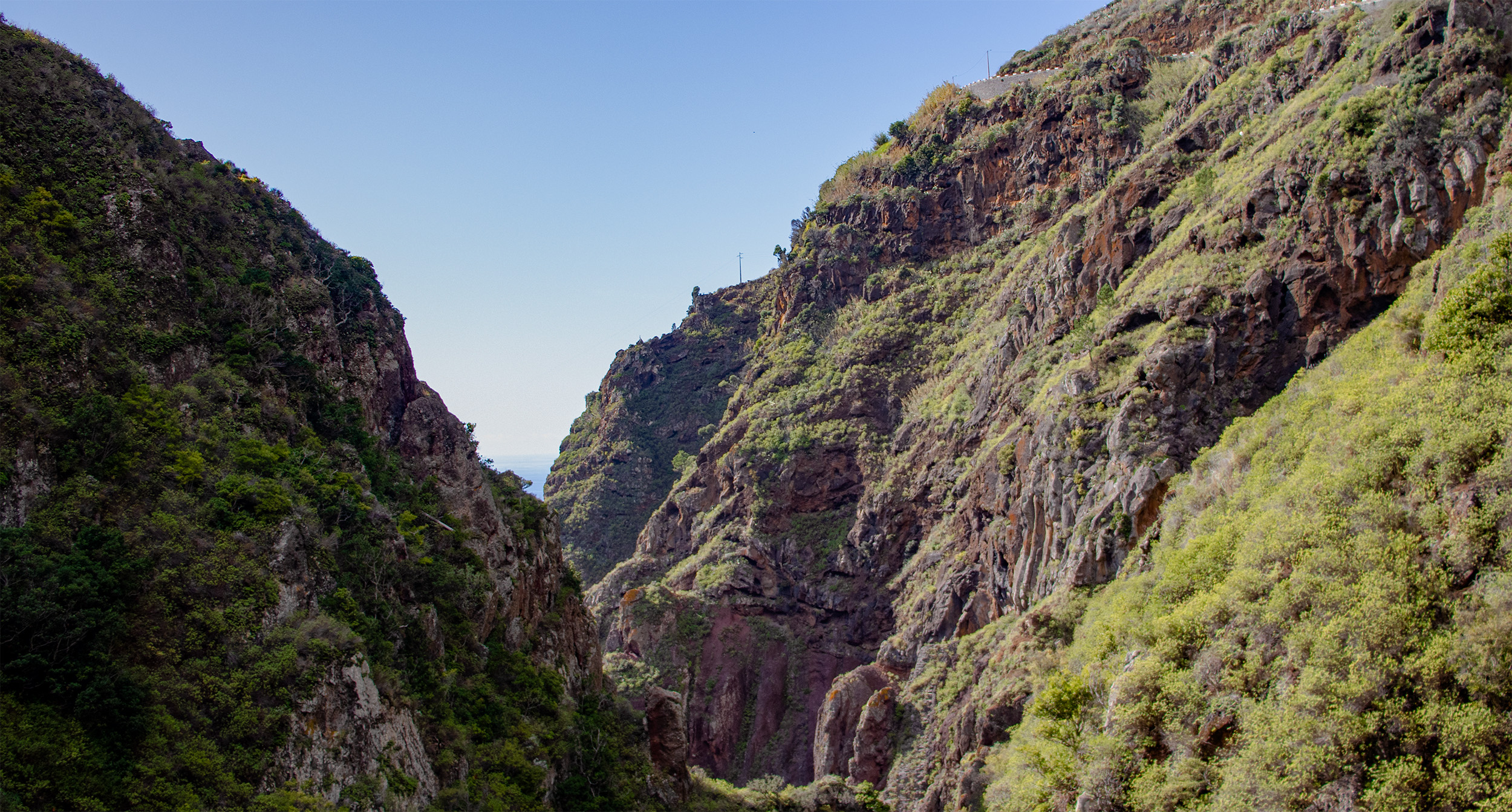 Madeira: Küstenstraße von Prazeres nach Paul do Mar (03.11.22)