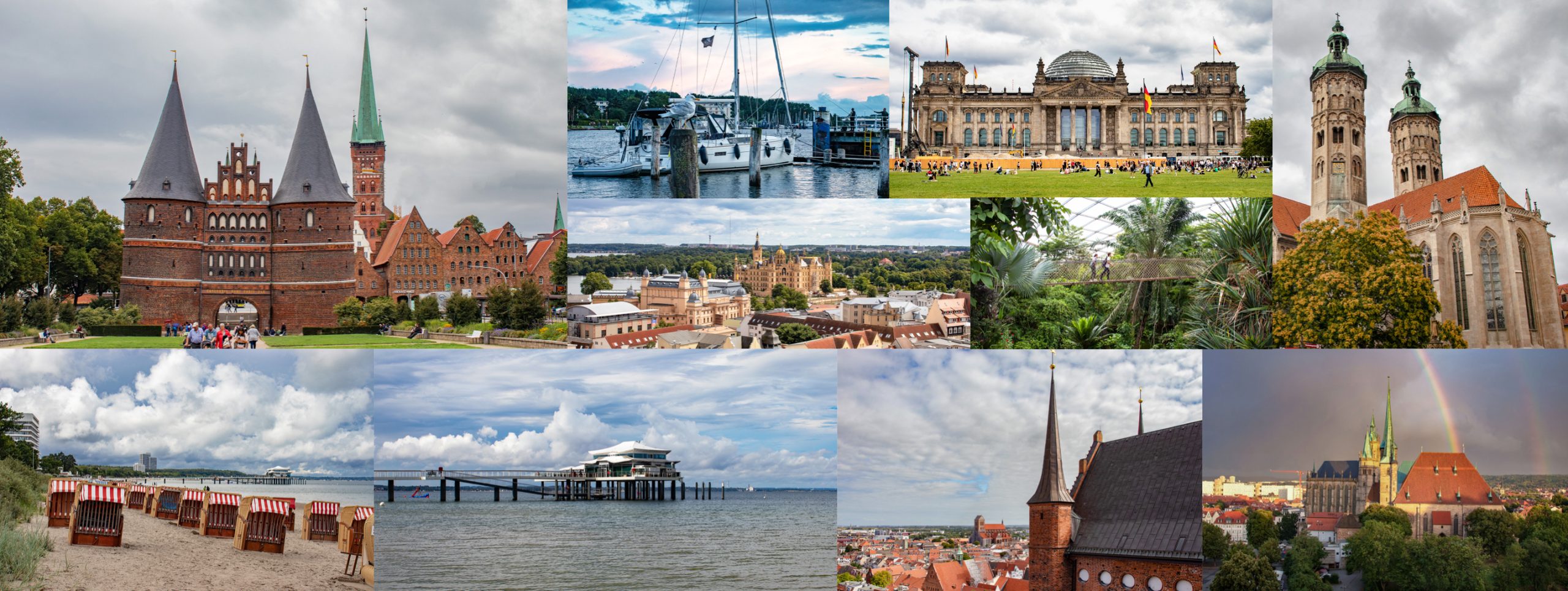 🇩🇪 Deutschland (D): Roadtrip von Lübeck nach München (August 2023)
