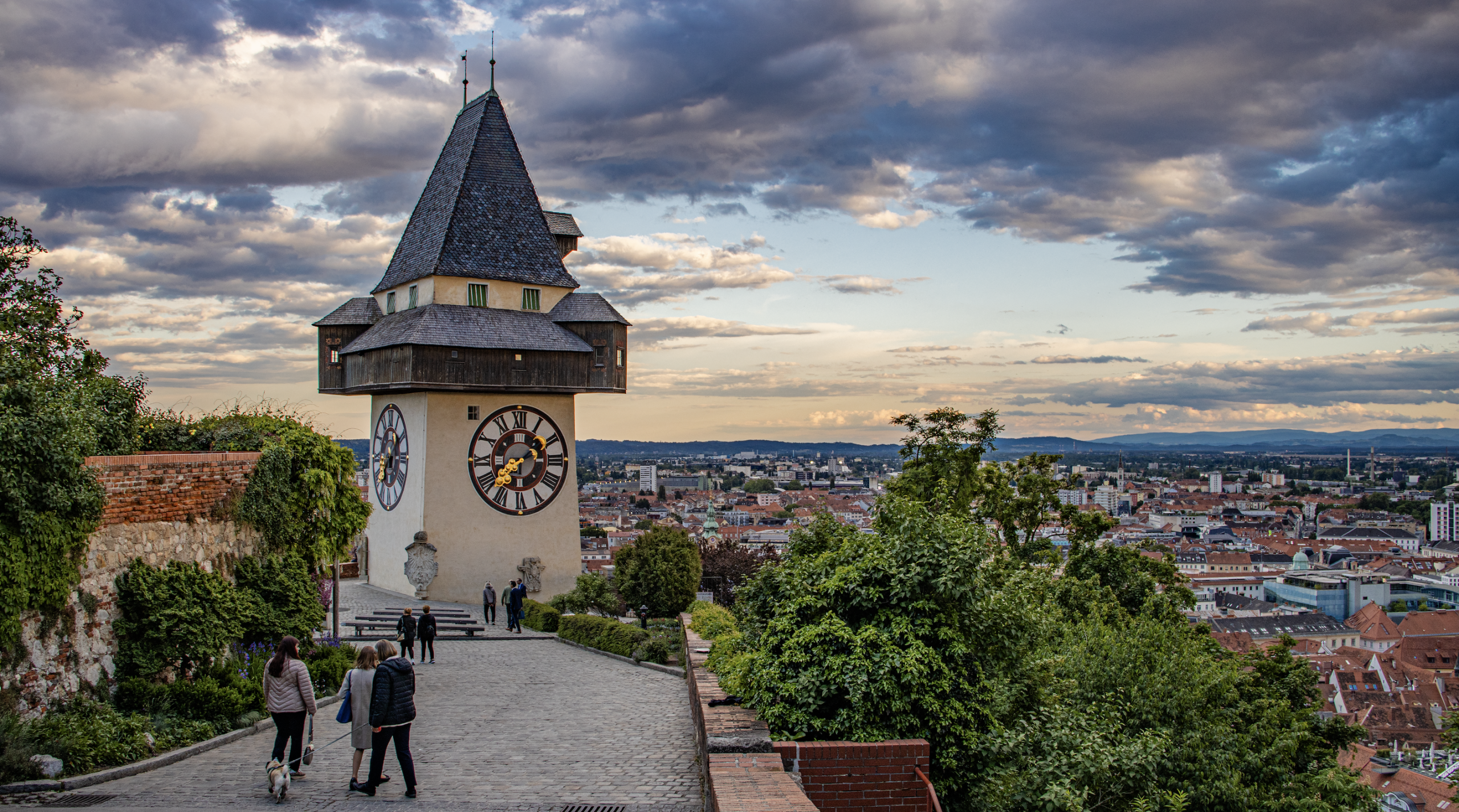 🇦🇹 Graz (A): Sonnenuntergang am Uhrturm & Schlossberg (17.05.25)