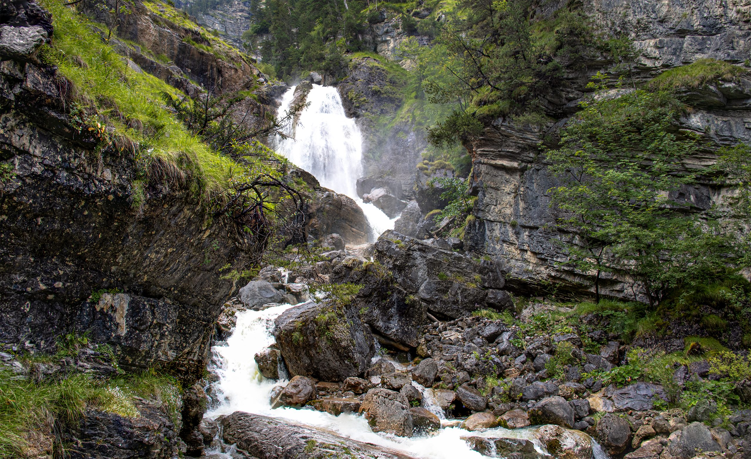 🇩🇪 Estergebirge: Farchant & Kuhflucht-Wasserfälle (03.08.24)